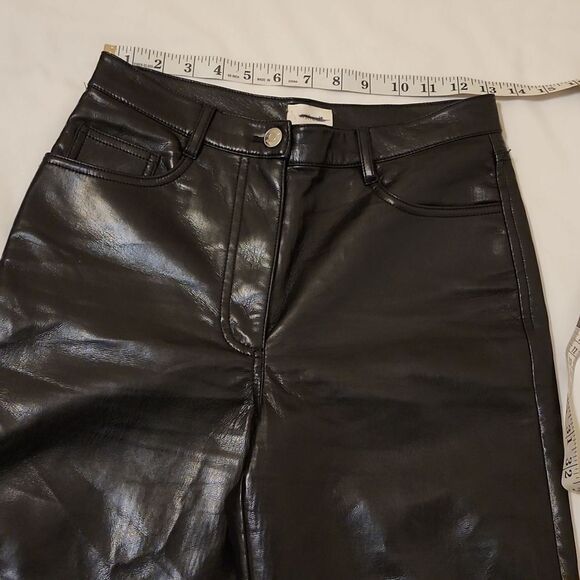 Aritzia Wilfred vegan leather pants size 4 - Picture 3 of 11